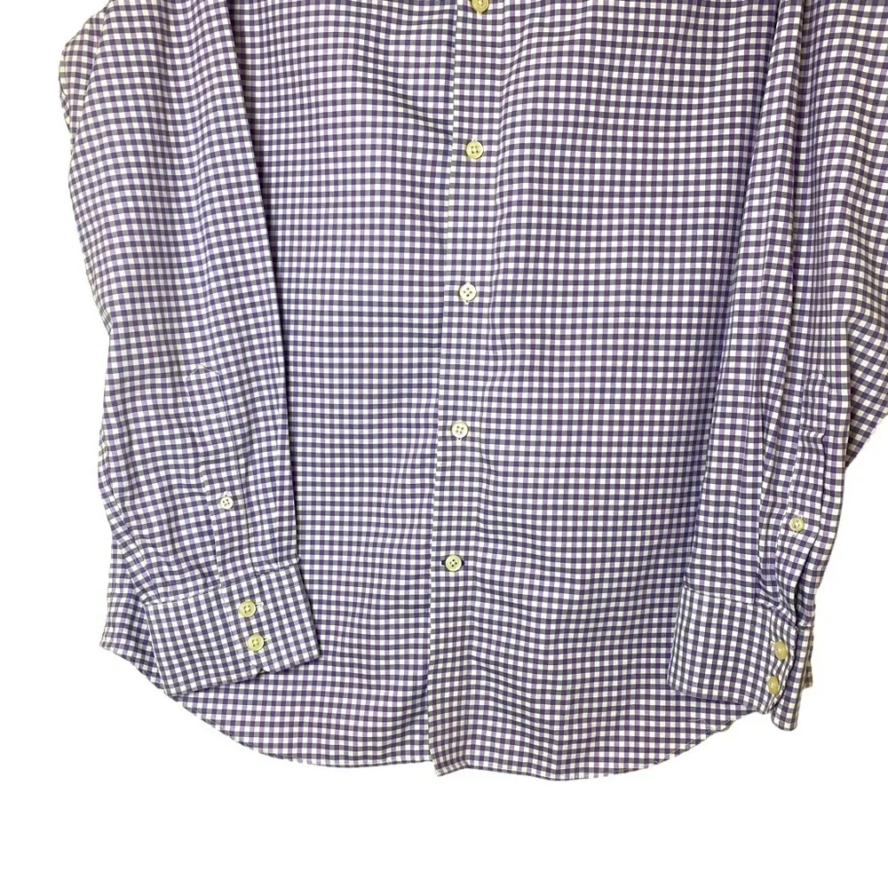 Banana Republic Slim‎ Fit Mens Plaid Button Down Shirt